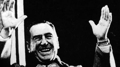 El ex presidente, Juan Domingo Perón