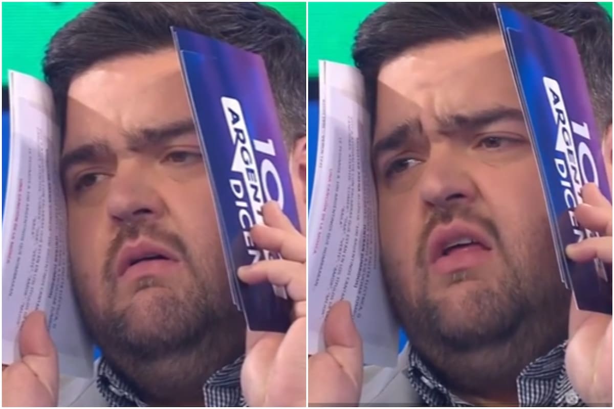 El exabrupto de Darío Barassi por el error de sus participantes (Foto: Captura de video)