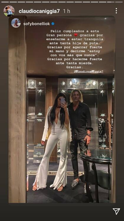 El exabrupto de la novia de Claudio Caniggia contra Mariana Nannis