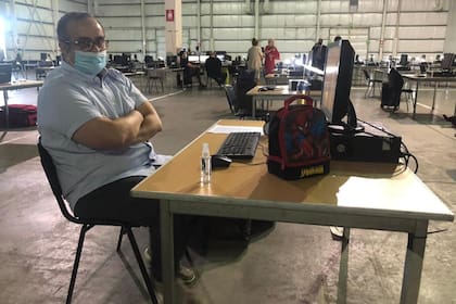 El camarista Bertuzzi, durante el concurso para cubrir dos vacantes en la Cámara Federal porteña