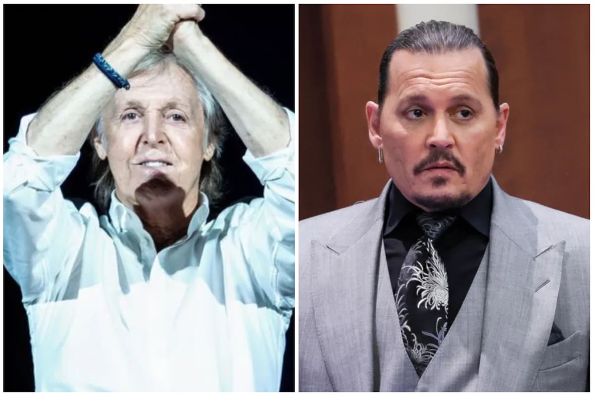 El exbeatle proyectó las imágenes de un video del actor durante un recital en Orlando, Florida (Foto: Archivo-AP)