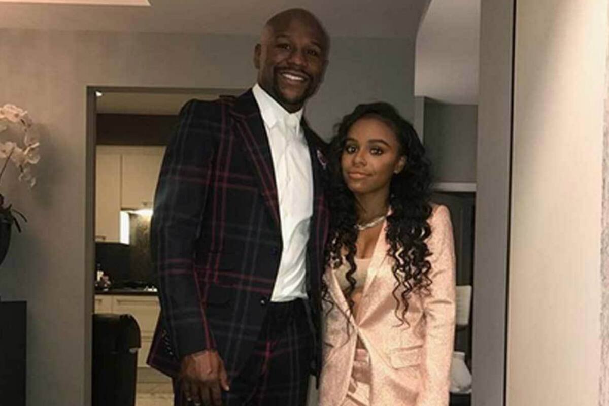 El exboxeador y su hija Iyanna, de 19 años
