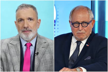 El exdiplomático Diego Guelar junto a periodista Pablo Duggan