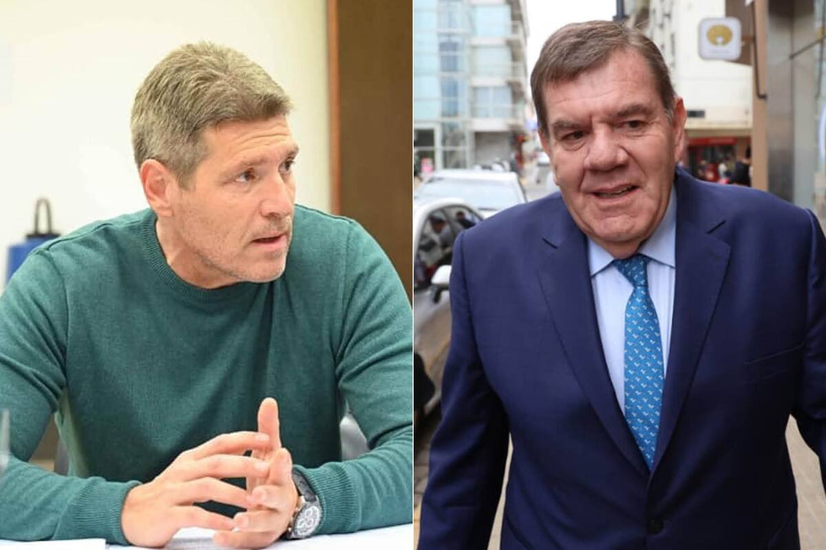 El exdiputado bonaerense Guillermo Castello y el exintendente de Mar del Plata Guillermo Montenegro