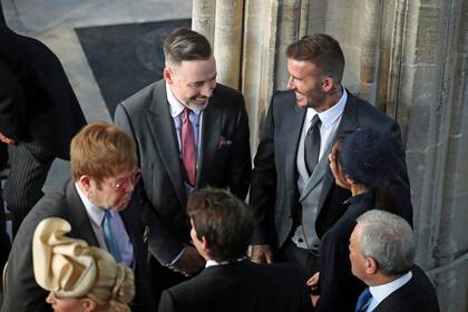 El exfutbolista y el músico acapararon todos los comentarios luego de su efusivo saludo