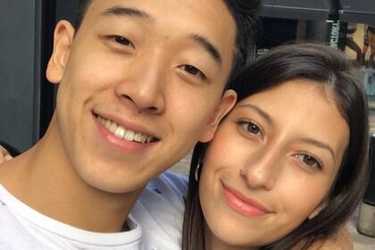 El exintegrante de Gran Hermano, Martín Ku, junto a su pareja María del Rosario Sauzaga