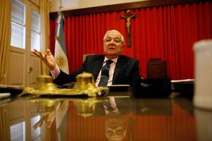 El exjuez Soto Dávila en el que era su despacho