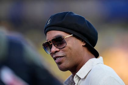 El exjugador brasileño, Ronaldinho