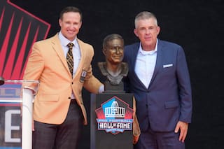 Drew Brees, Larry Fitzgerald, Luke Kuechly, Adam Vinatieri y Roger Craig: al Salón de la Fama