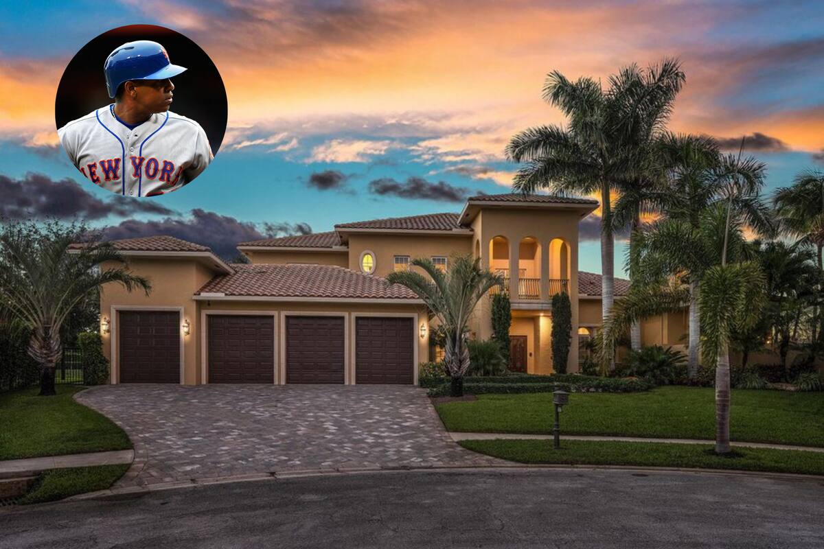 El exjugador de los New York Mets vendió su casa en Boca Raton por 1,8 millones de dólares, mientras sigue residiendo en el estado