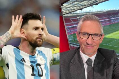 El exjugador halagó al capitán argentino Foto Instagram @afaseleccion / @garylineker)