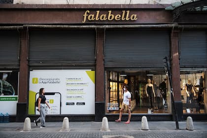 El exlocal de Falabella en Rosario, que estaba ubicado en las calles Sarmiento y Córdoba