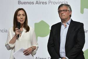El exministro de Trabajo bonaerense Marcelo VIllegas y la exgobernadora María Eugenia Vidal