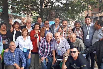 El exministro de Trabajo, Carlos Tomada, participó del acto