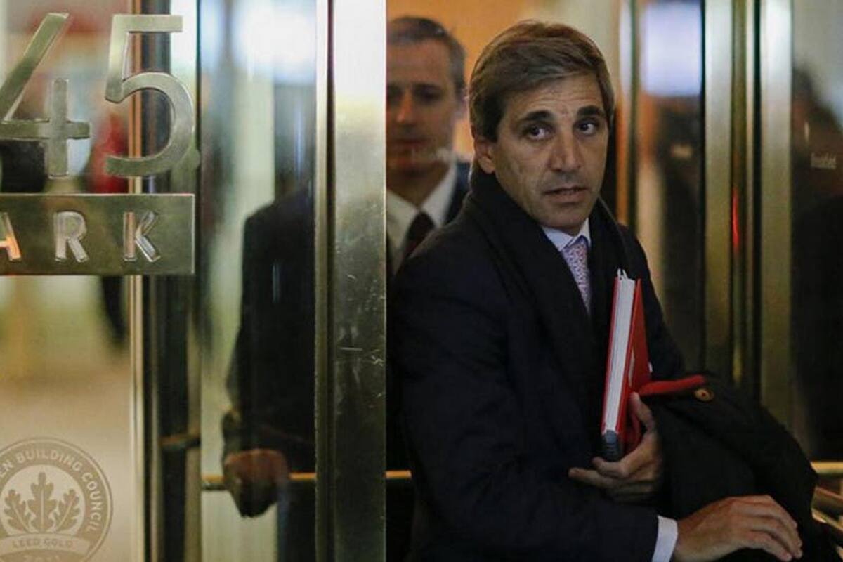 El exministro Luis Caputo