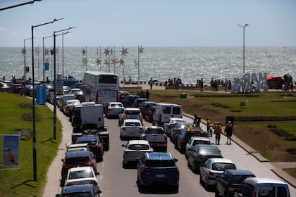 El éxodo comenzó temprano en la mañana