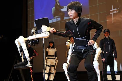 El exoesqueleto HAL, de la firma japonesa Cyberdine