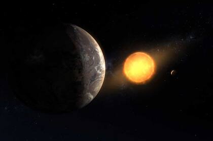 El exoplaneta orbita alrededor de una estrella enana roja y la vuelta completa la da en 19,5 días terrestres