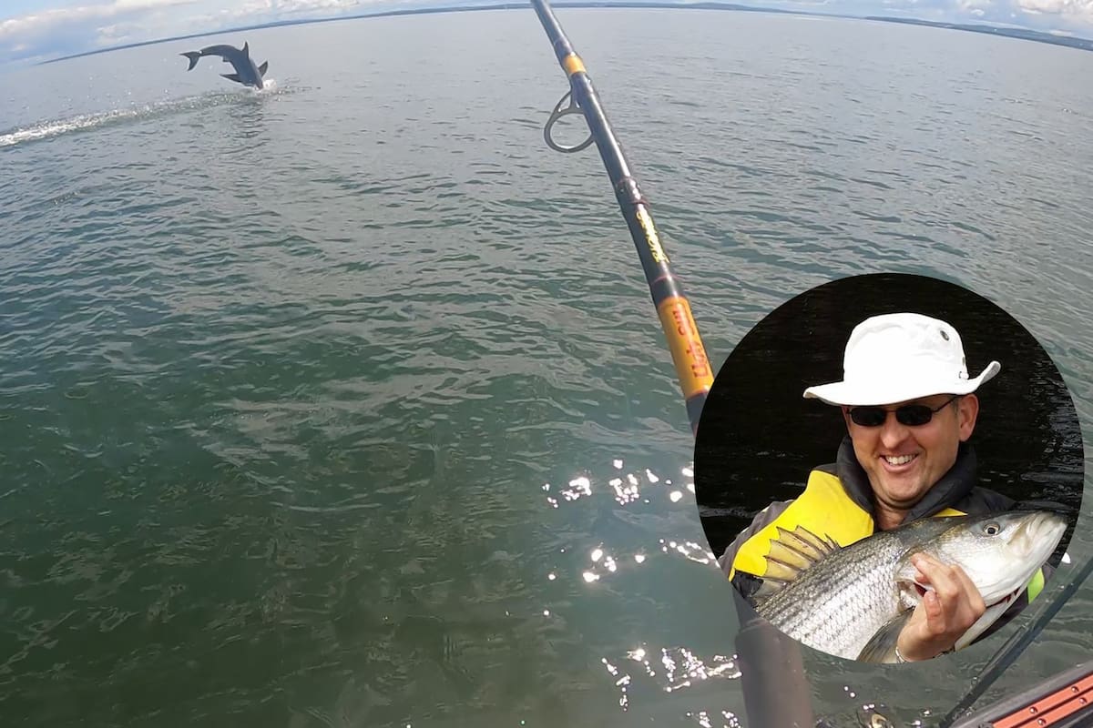 El experimentado pescador vivió un encuentro inolvidable con una especie que jamás imaginó encontrar en su zona: un tiburón blanco