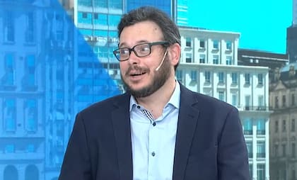 El experto en IA, Daniel Stilerman, durante su visita a LN+