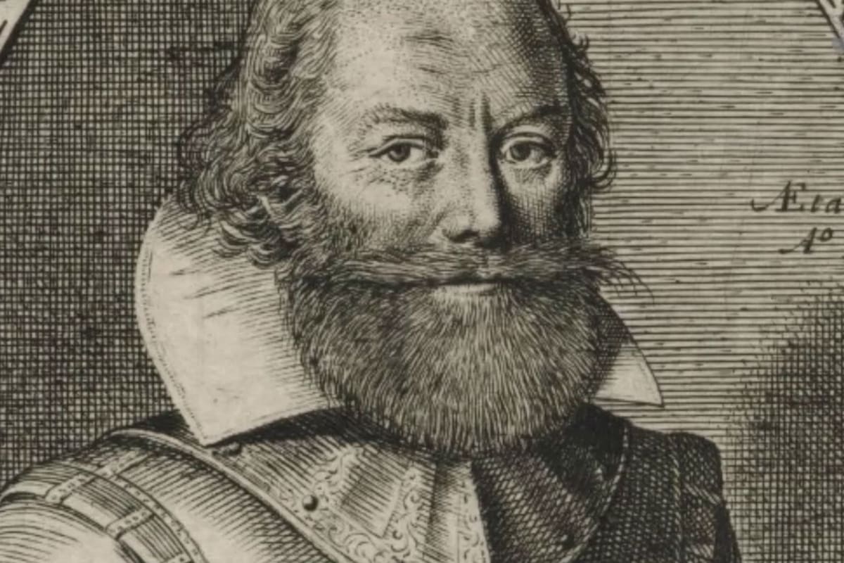 El explorador inglés John Smith se asentó en lo que después sería Virginia. Fuente: Wikipedia.