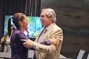 El expresidente Alberto Fernández estuvo presente en la victoria electoral de Claudia Sheinbaum