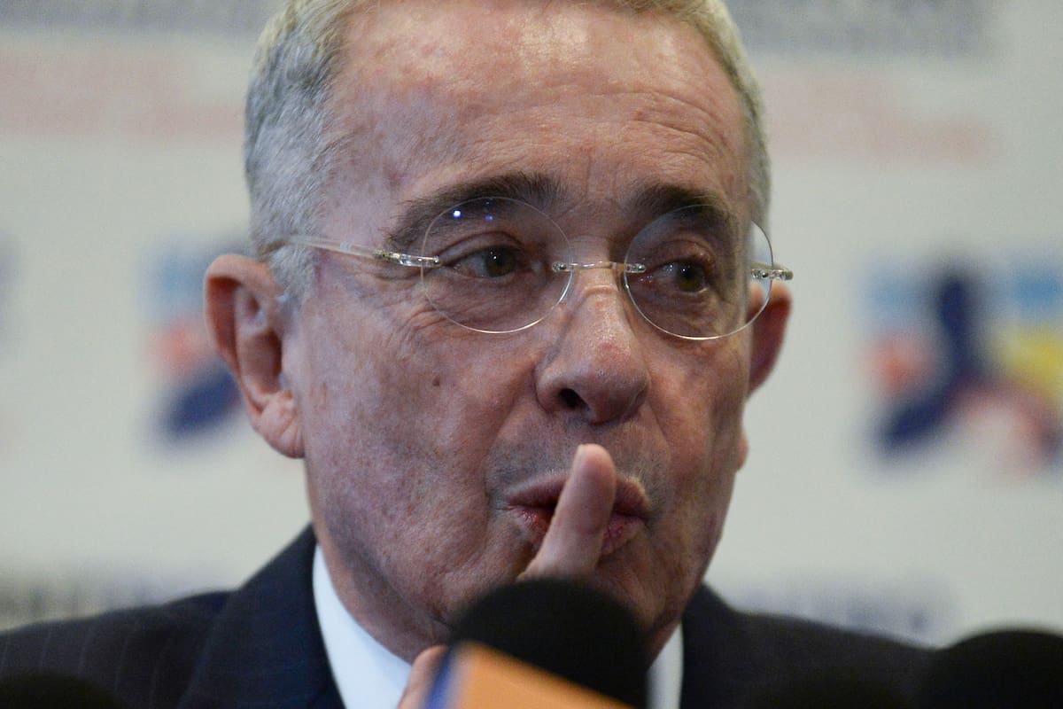 El expresidente Álvaro Uribe