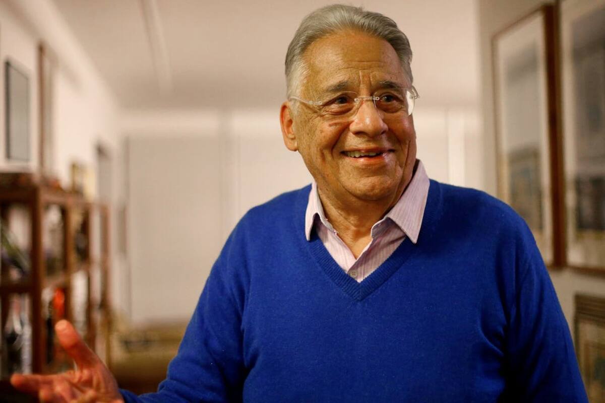 El expresidente brasileño Fernando Henrique Cardoso