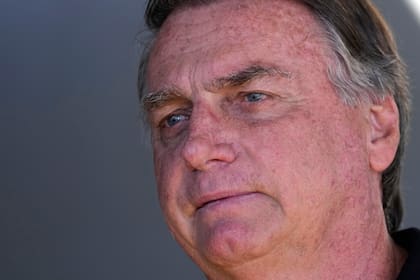 El expresidente brasileño Jair Bolsonaro en Brasilia el 5 de julio del 2024.