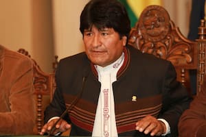 El expresidente de Bolivia Evo Morales