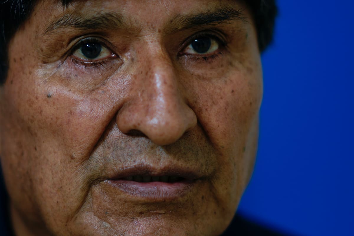 El expresidente de Bolivia, Evo Morales, en la región del Chapare, Bolivia, el domingo 3 de noviembre de 2024