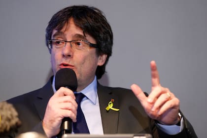 El expresidente de Cataluña, Carles Puigdemont