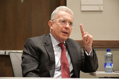 El expresidente de Colombia Álvaro Uribe