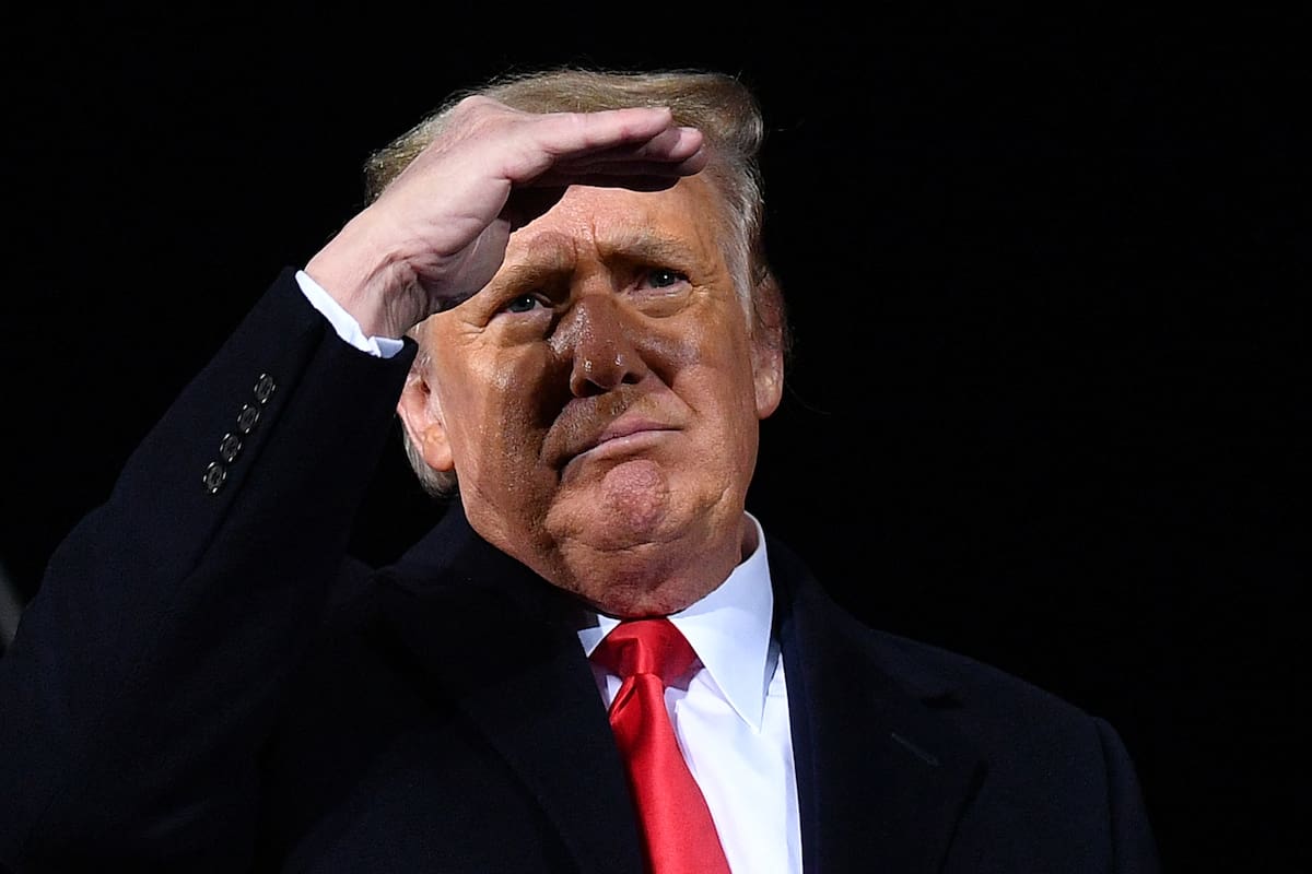 El expresidente de Estados Unidos Donald Trump