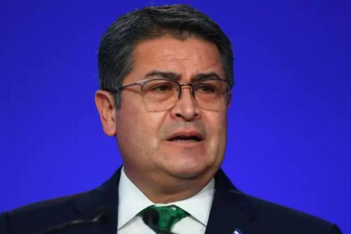 El expresidente de Honduras Juan Orlando Hernández