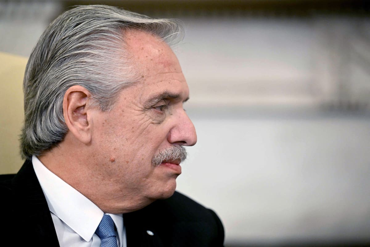 El expresidente de la República Argentina Alberto Fernández