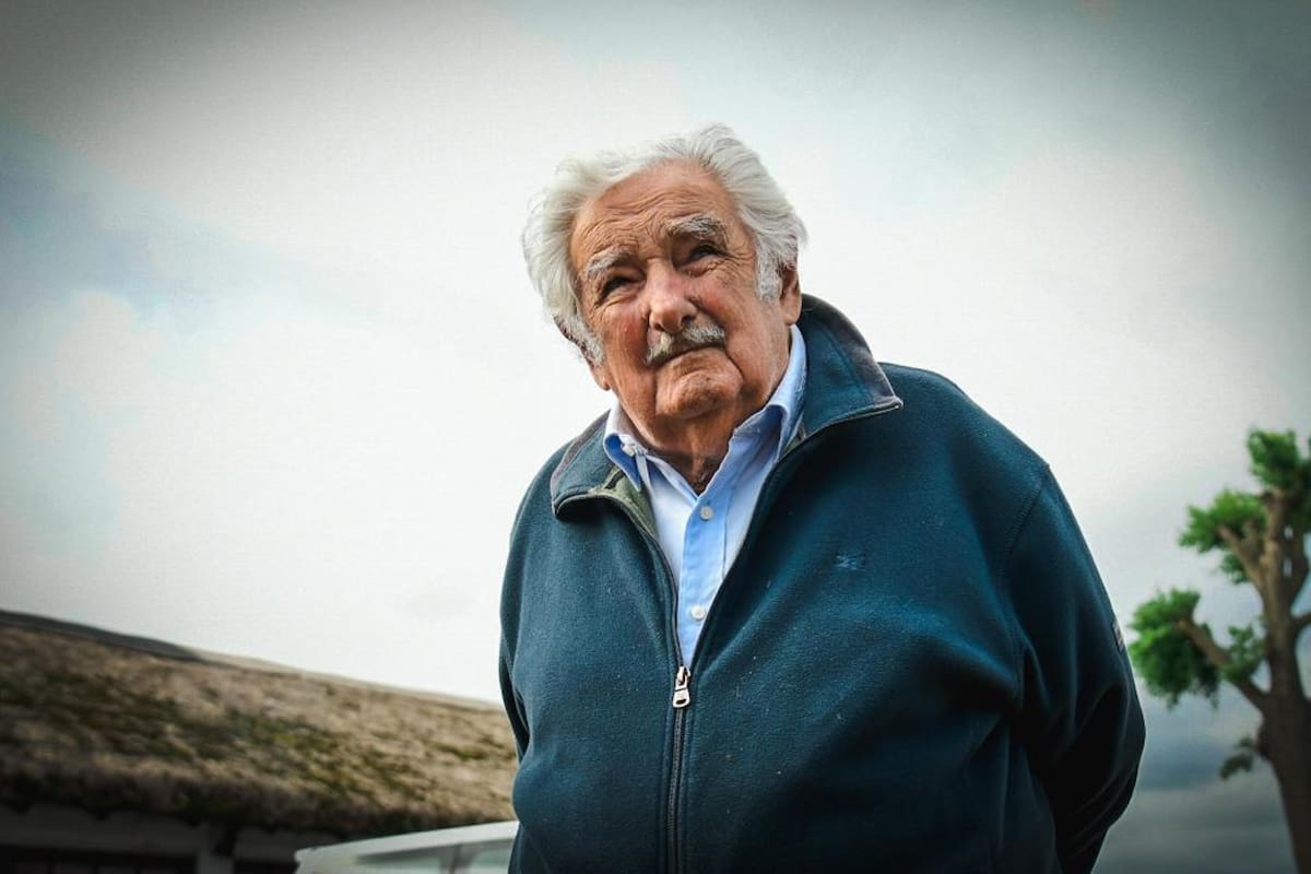 El expresidente de Uruguay, José Mujica, en su chacra en las afueras de Montevideo