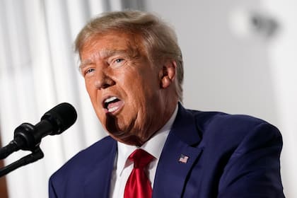 El expresidente Donald Trump en Bedminster, Nueva Jersey. (AP Foto/Andrew Harnik, Archivo)