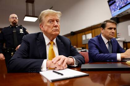 El expresidente Donald Trump fue declarado culpable el pasado 30 de mayo por 34 cargos (Michael M. Santiago/Pool Foto via AP, Archivo)