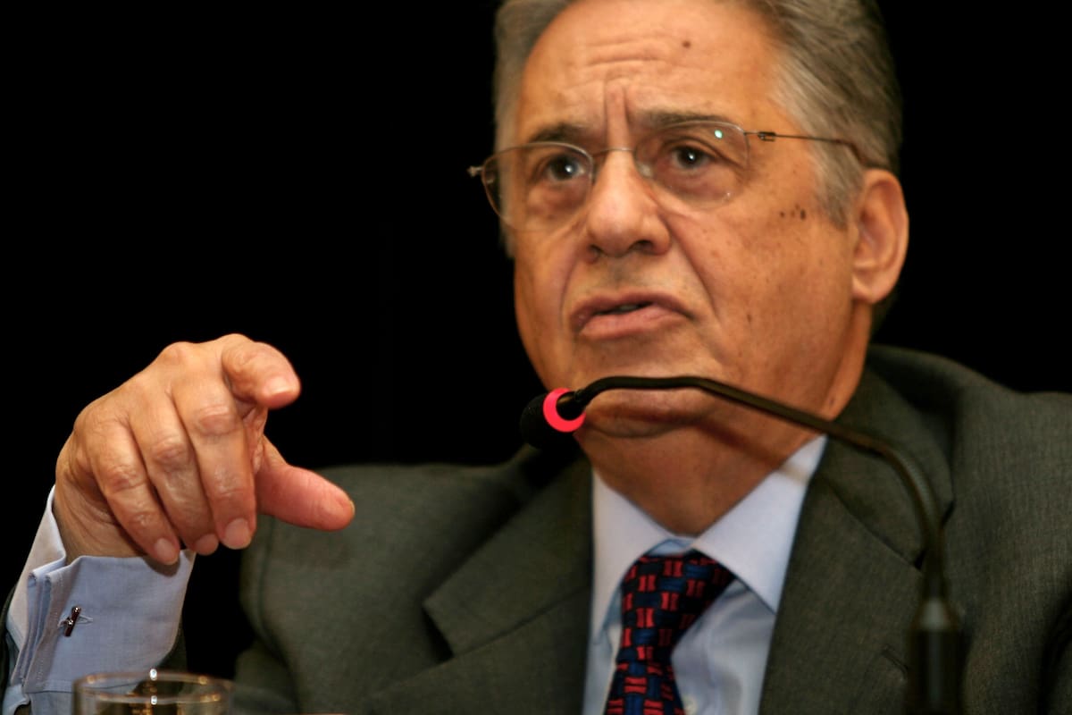 El expresidente Fernando Henrique Cardoso