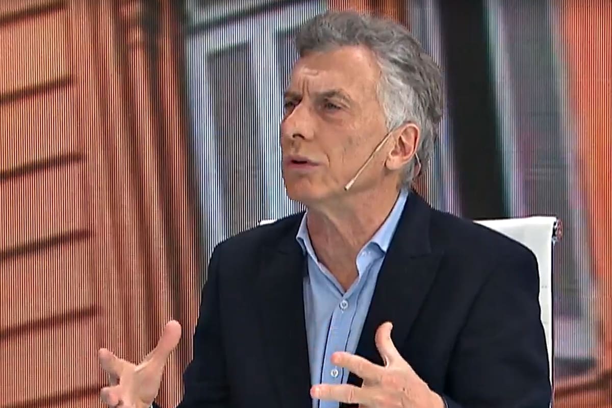 El expresidente, Mauricio Macri