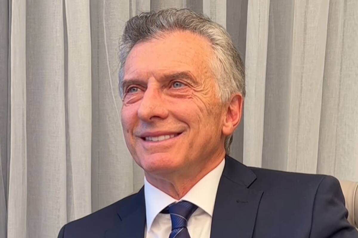 El expresidente Mauricio Macri