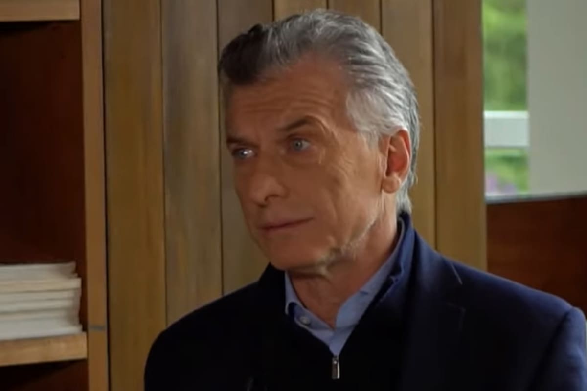 El expresidente Mauricio Macri en una entrevista exclusiva con José Del Rio para LN+