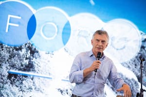 El expresidente Mauricio Macri participó del foro Llao Llao