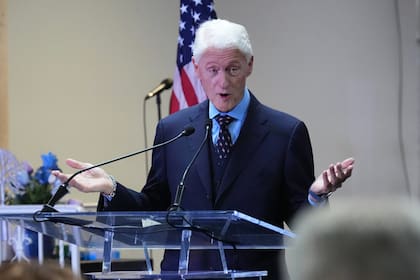 El expresidente norteamericano Bill Clinton, en un acto de campaña del candidato demócrata para la elección de gobernador de Florida, David Jolly, en Hollywood, Florida.