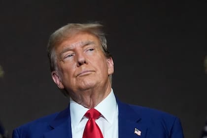 El expresidente norteamericano Donald Trump. (Foto AP/Paul Sancya)