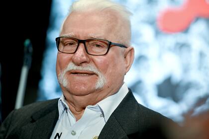 El expresidente polaco Lech Walesa en un evento en Berlín el 26 de septiembre de 2022. (Britta Pedersen/dpa via AP)
