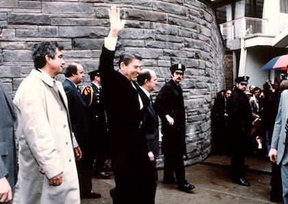 El expresidente republicano, Ronald Reagan