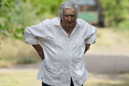 El expresidente uruguayo José Mujica, en su finca
