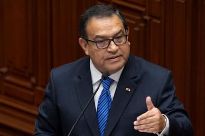 El exprimer ministro de Perú, Alberto Otárola